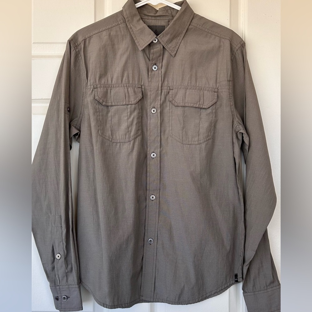 PrAna Brand Button Down Shirt Size Small